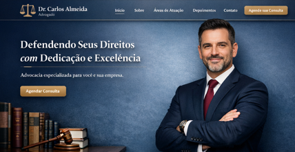 Preview do projeto Atlas Corporate